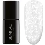 Semilac UV Hybrid Crushed_ICE Gel Nagellack für UV/LED Lampe Farbton 490 Ice Crushed 7 ml
