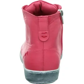 Andrea Conti Damen High Top Sneaker Schnürer Leder dynamisch 0341500, Koralle,36 EU