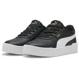 Puma Mädchen Carina 3.0 Sneakers 31 Black White Gold