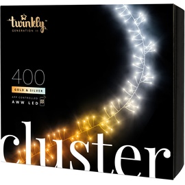 Twinkly Cluster - 400 App-controlled AWW LEDs. 6 m,