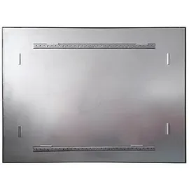 ALLboards Glas Magnettafel 80 x 60 cm Schwarz
