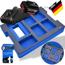 schwäble SCHWÄBLE® Schaumeinlage Schaumstoffeinlage Bosch Akku-Starter-Set GAL18-40 4-5Ah