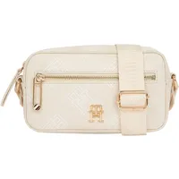 Tommy Hilfiger Crossbody Bags - Iconic Tommy Camera Bag Mono - Gr. unisize - in Beige - für Damen