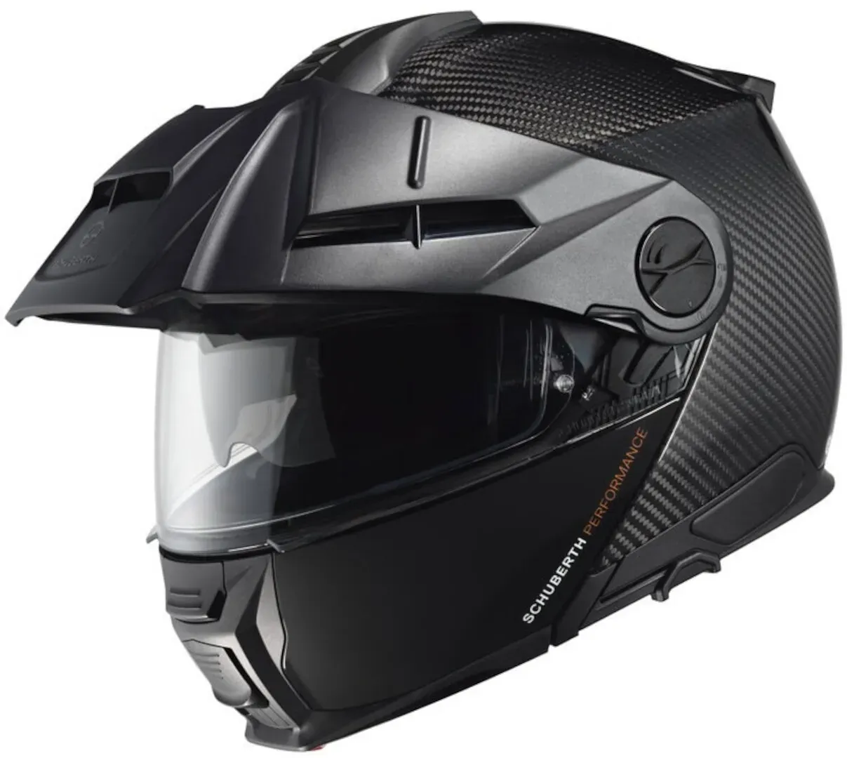 Schuberth E2 Glossy Carbon Helm, carbon, 53 Voorman