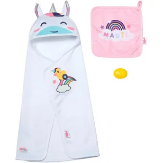 BABY BORN Kapuzenhandtuch Set