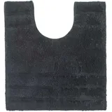 Homescapes WC Vorleger Spa Supreme schwarz - Homescapes
