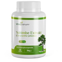 vitasanum VitaSanum® - Yohimbe Extrakt (Corynanthe johimbe) 60 St