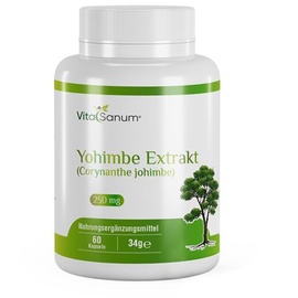 vitasanum VitaSanum® - Yohimbe Extrakt (Corynanthe johimbe) 60 St