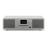 Sonoro MEISTERSTÜCK (Gen.2) Kompaktanlage mit CD Player (Airplay, Google Cast, Spotify, FM, DAB+) Matt Weiß