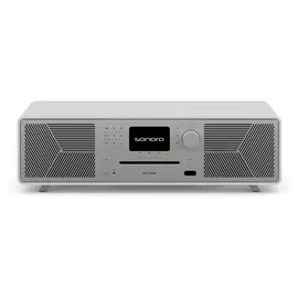 Sonoro MEISTERSTÜCK (Gen.2) Kompaktanlage mit CD Player (Airplay, Google Cast, Spotify, FM, DAB+) Matt Weiß