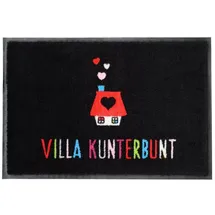 Giftcompany Villa Kunterbunt 50 x 75 cm Schwarz/Mehrfarbig