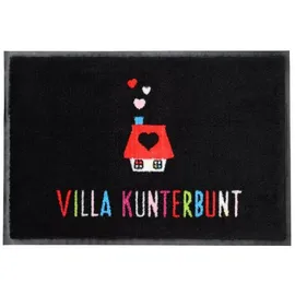 Giftcompany Villa Kunterbunt 50 x 75 cm Schwarz/Mehrfarbig