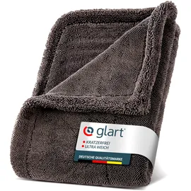 Glart Twist 44TW8, 80 x 55 cm, 1100 g/m2, grau, fusselfreie und saugstarke Mikrofaser