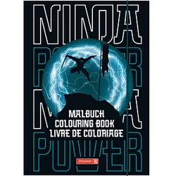 BRUNNEN Ninja Power Malbuch