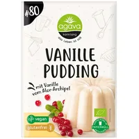 Agava Vanillepudding bio