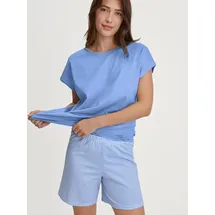 CALIDA Lovely Nights Shorty Pyjama blau 52/54