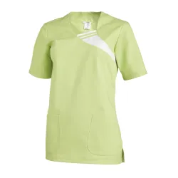 Leiber Schlupfkasack, kurzarm, Damen, hellgrün 08/1255/87-XS , Größe: XS