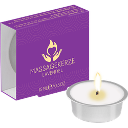 Massagekerze Lavendel, 15 ml, lila