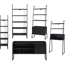 [en.casa] Schreibtisch Storfjord Schwarz