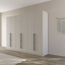 Rauch Wäscheschrank Avola 271 x 210 x 54 cm Beige/Schwarz
