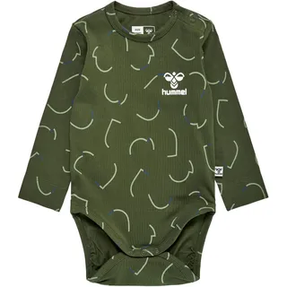 hummel Obi Langarm-body - Olive Night 98