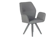 Drehsessel Mythos Alu anthrazit Outdoorp olsterung/Outdoor-Textil Sunbrelle anthr