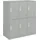 [en.casa] Spind Grau, Metall, 90x100x40 cm