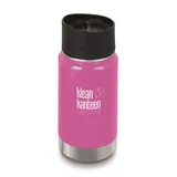 Klean Kanteen Wide Vakuumisoliert mit Cafe Cap 2.0 Trinkflasche, Wild Orchid, S