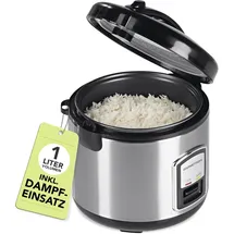 DS PRODUKTE Reiskocher silber 1,0 l