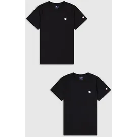 Champion 2er-Set: Shirt in Schwarz - 146/152