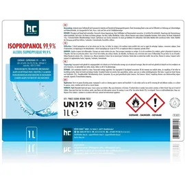 Höfer Chemie Isopropanol 99,9% 3 x 1 l