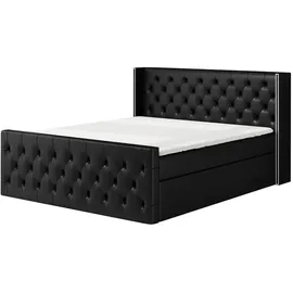 A&J MöbelLand GRO 200 x 200 cm Schwarz