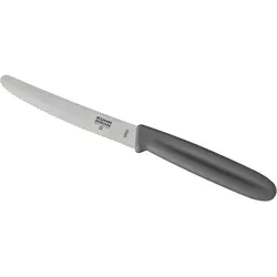 KUHN RIKON Messerserie SWISS KNIFE Allzweckmesser 11 cm gezahnt SWISS MADE grau