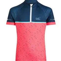 NAKAMURA Kinder Fanshirt Mä.-Fahrrad-Trikot, PINK/NAVY, 164