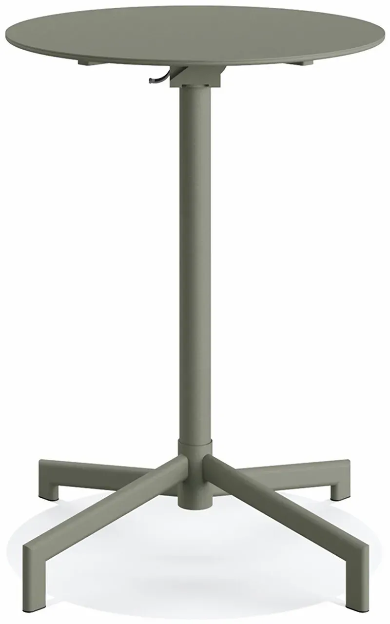 barths »Versa« Tisch höhenverstellbar grün 60x74/102x60 cm