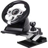 Tracer Roadster 4 in 1 Lenkrad für PC/PS3/PS4/Xone 2-Pedalset Ganghebel 270-Grad-Rotationswinkel