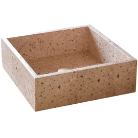 Tikamoon Waschbecken Made aus Premium-Terrazzo Pink
