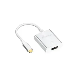 MediaRange USB Type-C 3.1 auf HDMI Konverter 1 m Silber
