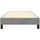 vidaXL Boxspringbett 90 x 200 cm hellgrau