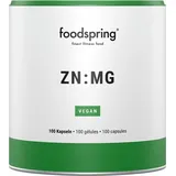 foodspring Zn:Mg (100 Caps) Unflavoured - Vitamine. Mineralien & Gesundheit - Mineralien