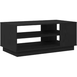 vidaXL Schwarzer Eichenkaffee Tisch 102x55x43 cm Aus Spanplatte