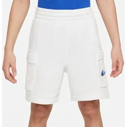 NIKE Kinder Shorts Sportswear Standard Issue, WHITE, XS