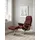 Stressless Relaxsessel STRESSLESS "Sunrise", rot (cherry paloma), B:83cm H:105cm T:74cm, Leder PALOMA: PALOMA ist ein durchgefärbtes Semianilin-Möbelleder mit natürlicher Narbung., Sessel, Relaxsessel, mit Cross Base, Größe S, M & L, Holzakzent Eiche