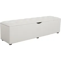 Home Affaire Truhenbank Knobbed Beige 160 x 42 x 40 cm