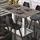 GGM Möbel Bistrotisch 130 x 80 x 75 cm Rot