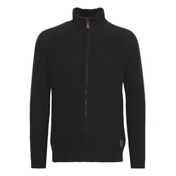 Strickjacke SOLID "Strickjacke SDXenos", Herren, Gr. XXL, schwarz, Obermaterial: 100% Baumwolle CO., Strickjacken Strickjacke