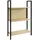VCM Flakos Standregal 56 x 100 x 24 cm Honigeiche