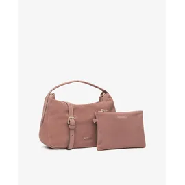 Nero Giardini Henkeltasche Veloursleder Rosa