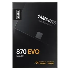 Samsung 870 EVO 250 GB 2,5" MZ-77E250B/EU