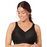 GLAMORISE Sport-BH Schwarz 80H